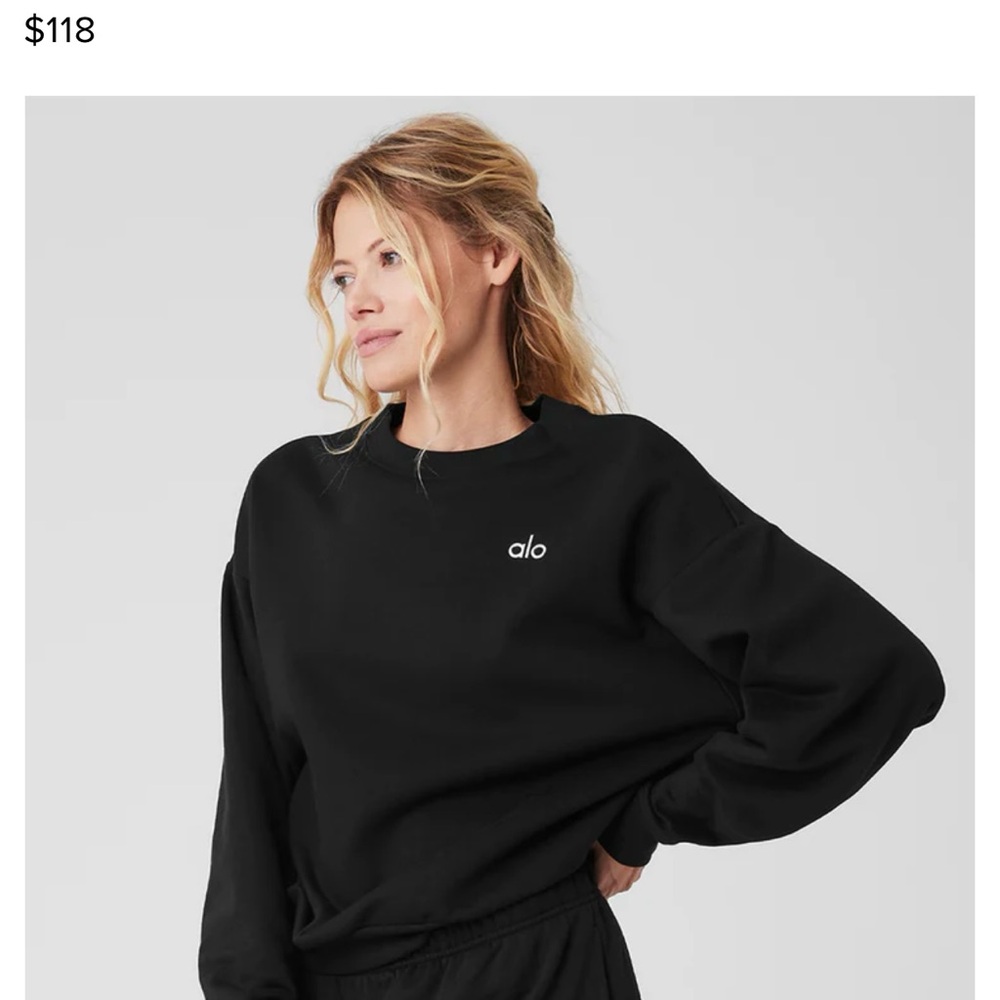 Alo size XS Accolade Sweatsuit. Black. Selling as a set retails for $236